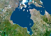 Hudson Bay,satellite image