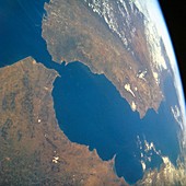 Strait of Gibraltar,satellite image
