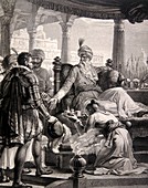 Vasco da Gama in Calicut,India,1498