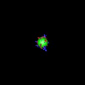 Supernova explosion,3D simulation
