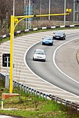 Motorway speed camera
