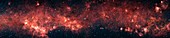 Milky Way,infrared image