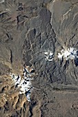Sabancaya Volcano,Peru,ISS image