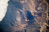 Teide volcano,Canary Islands,ISS image