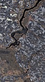 Krasno-Oskol Reservoir,satellite image