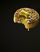 Buttered crumpet