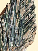 Actinolite crystals with talc