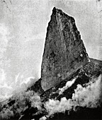Mount Pelee's collapsed lava dome,1903