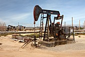 Oil pump in California