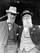 John Burroughs and John Muir