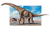 Brachiosaur dinosaur