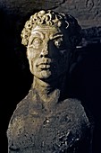 Catacomb memorial bust,Alexandria