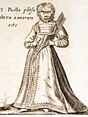 1662 Schott Hairy faced girl genetic