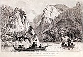 Fuegians from Darwin's Beagle voyage