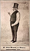 1840 Juan Manuel de Rosas,Help to Darwin