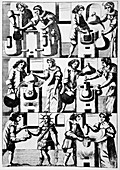 Alchemy preparations,17th century