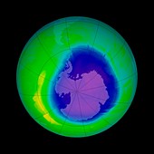 Antarctic ozone hole,2010