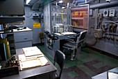 Operations room on USS Intrepid