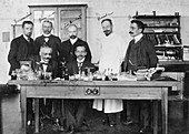 German and US psychiatrists,circa 1904