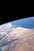 Sinai Peninsular from space