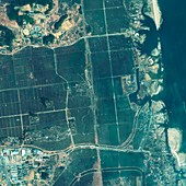 Shinchi,Japan,satellite image