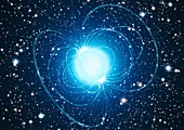 Magnetar star,artwork