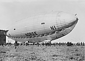 Norge airship,historical image