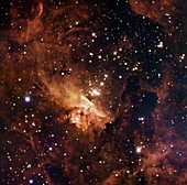 Nebula NGC 6357,optical image