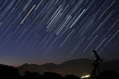 Startrails and Meteor Shower