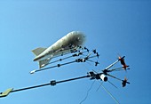 Weather balloon and instruments