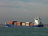 Container Vessel in Southampton Water