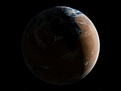 Terraformed Mars,artwork