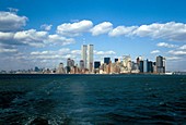 New York skyline before 9/11