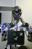 RuBot II robot with a puzzle