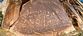 Newspapr Rock Petroglyphs,Utah