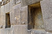 Inca wall,Ollantaytambo,Peru