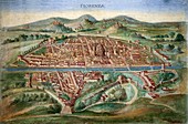 16th Century Plan of Florence