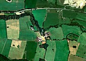 Farm,aerial view