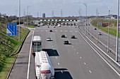 Toll plaza on M6