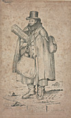 Caricature of William Buckland,1830s