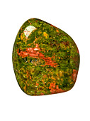 Unakite mineral stone