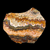 Lace agate stone