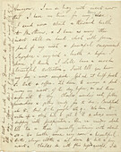 Wallace letter during Malay trip,1854