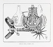 Chilean spurs and stirrup,1834