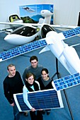 Hy-Bird solar and hydrogen powered plane