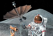 Apollo 15 exploration,artwork