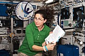 NASA astronaut Nicole Stott,STS-133