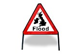 Flooding risks,conceptual image