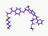 Dabigatran etexilate drug molecule