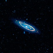 Andromeda Galaxy,infrared image